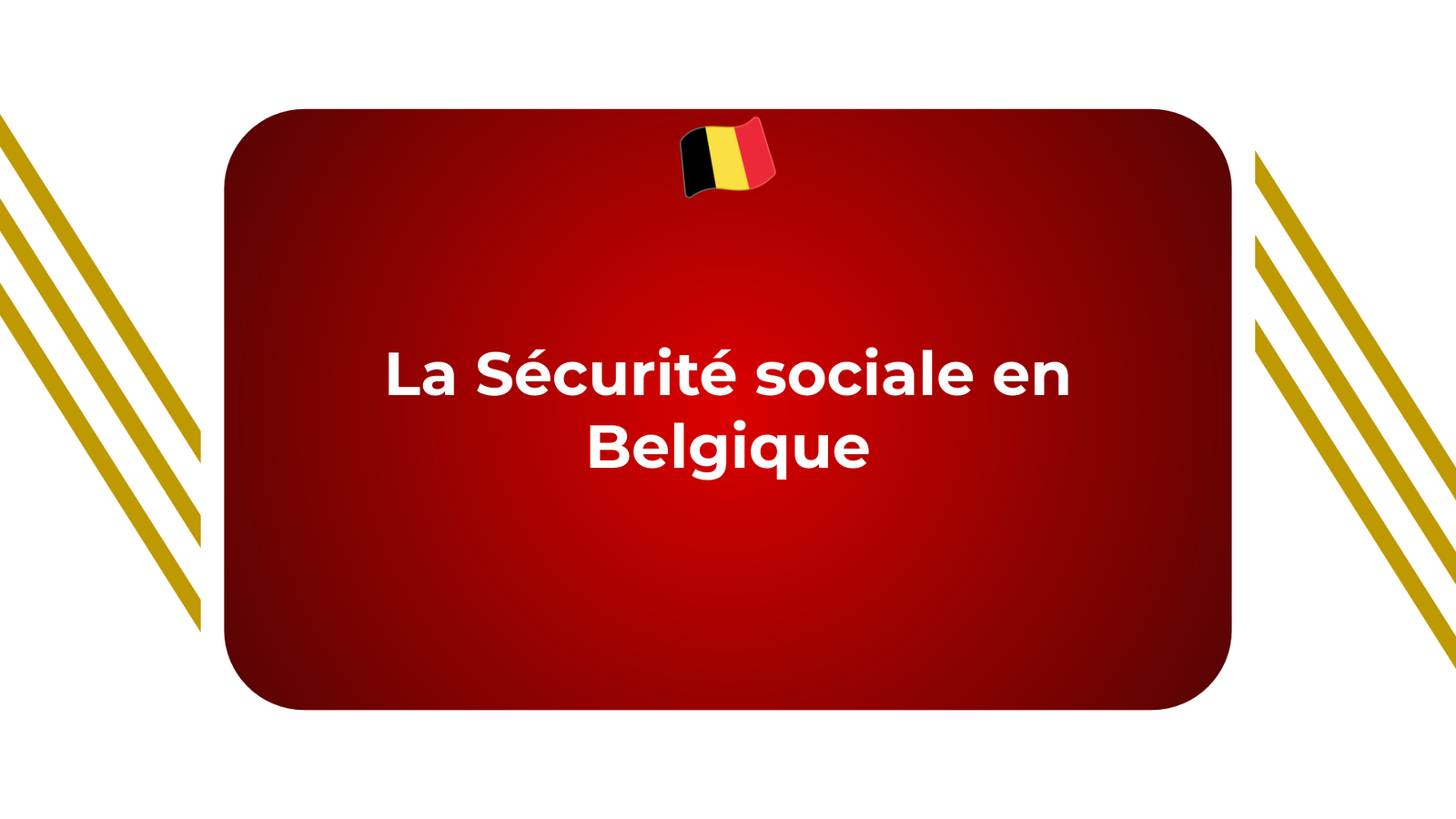 Sécurité sociale Belgique