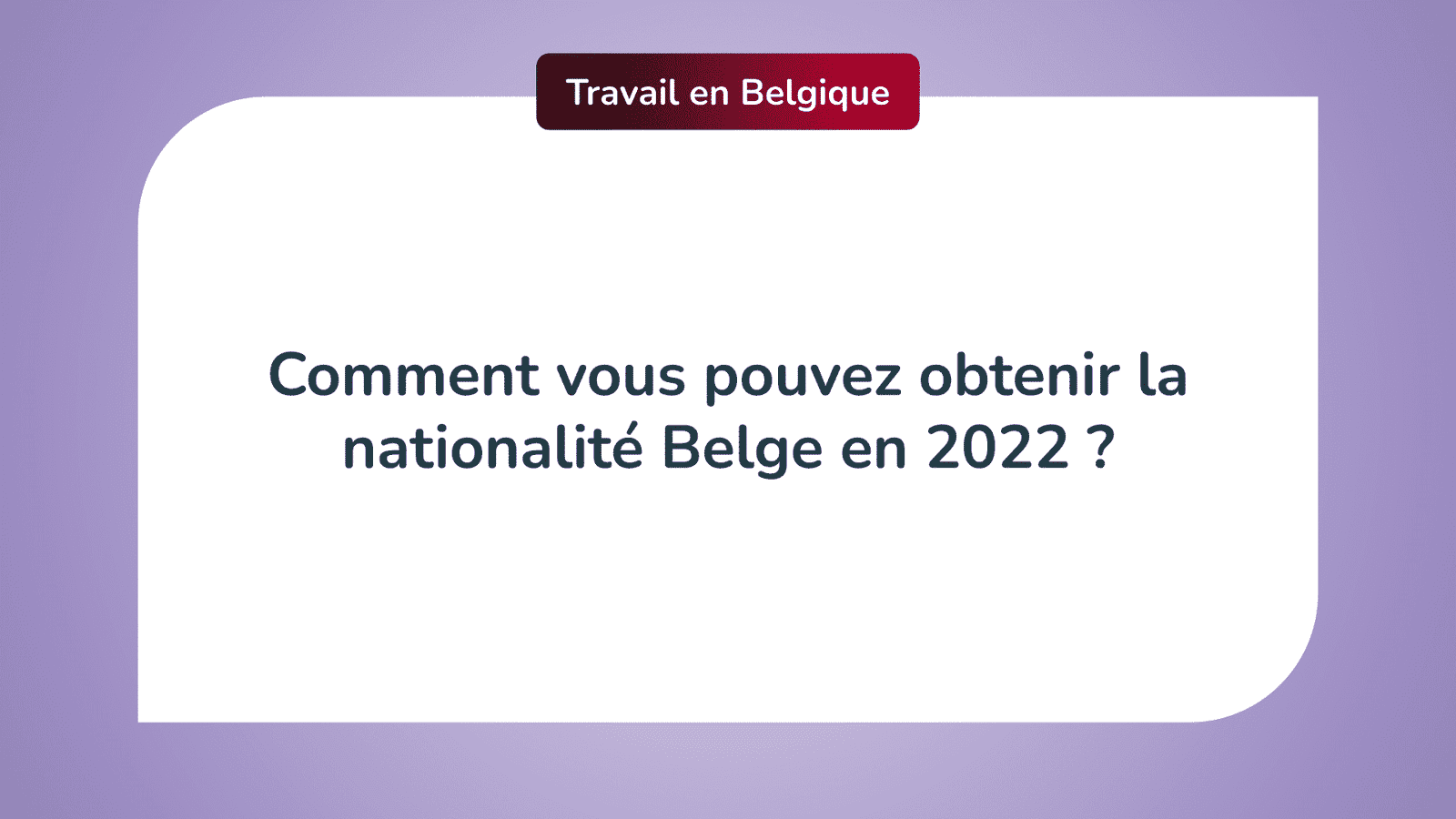 comment obtenir la nationalité belge en 2024