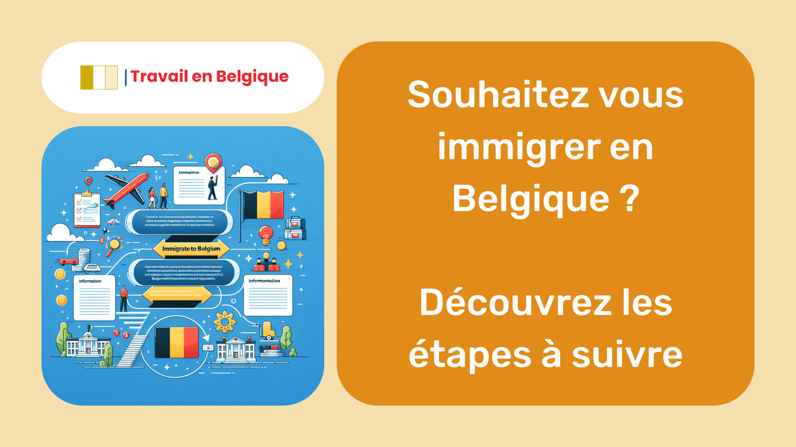 Souhaitez vous immigrer en Belgique ! découvrez les étapes à suivre